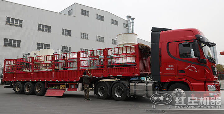 圓錐破碎機裝車、發(fā)貨